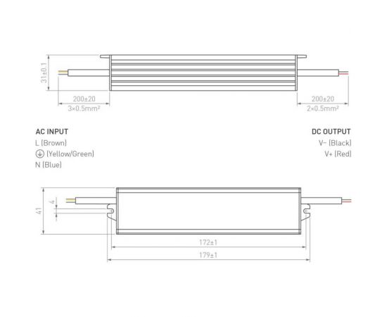 Блок питания Arlight ARPV-12080-B 023189 – изображение 3