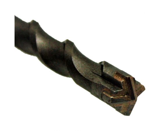 Бур по бетону и кирпичу 4 кромки 10x460 мм, SDS-MAX MD-STARS MD-B4CM10Х460 – изображение 3