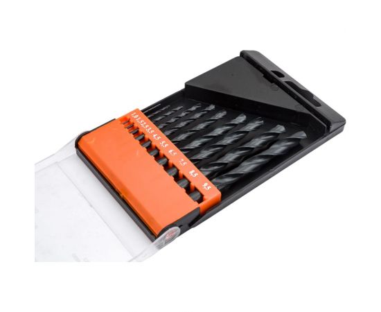 Набор сверл по металлу НС17 (10 шт; от 1 до 9.5 мм, шаг 0.5-1 мм; Р6М5) ИПК naborsverlNS17 – изображение 3