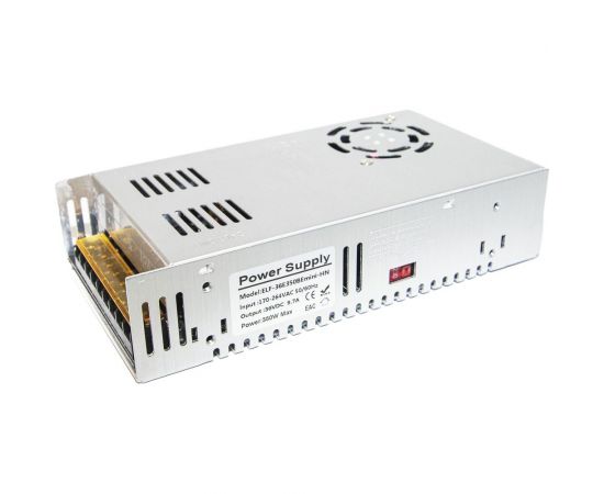 Блок питания ELF интерьерный, 36В, 350Вт, компактный металлический перфорированный корпус (HN) ELF-36E350BEmini-HN – изображение 3