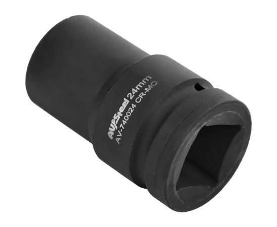 Головка ударная шестигранная (24 мм; 1DR) AV Steel AV-740024 – изображение 3
