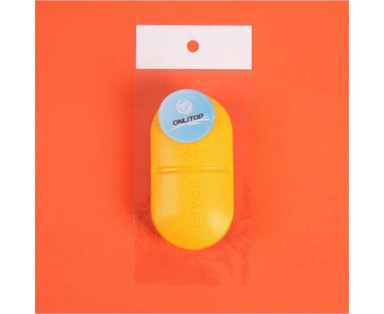 Таблетница ONLITOP PILL BOX 6 секций, 10х5.5х3 см, цвет микс 1528839 – изображение 3