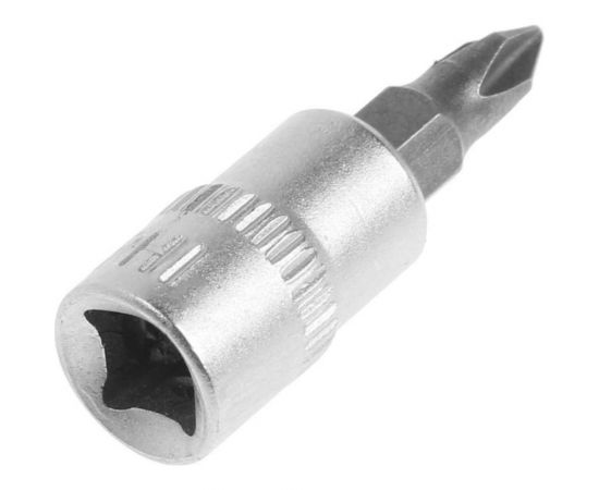 Головка с битой (PH1; 1/4""; CrV) ТУНДРА 1123589 – изображение 3