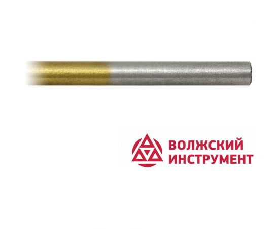 Сверло по металлу ц/х средняя серия с покрытием нитридом титана (3.3 мм; Р6М5-TiN; А) Волжский Инструмент 161748 – изображение 4
