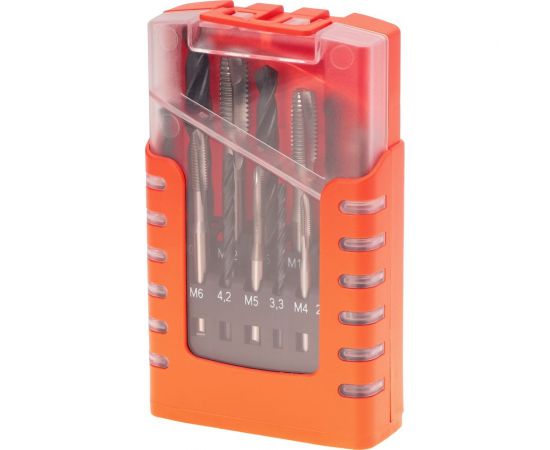 Набор машинных метчиков Bucovice Tools М3-М12, HSS 104001 – изображение 4
