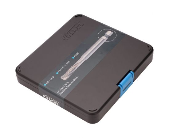 Набор метчиков VOELKEL машинных спиральных M3-M12 HSSE 7пр V47976 – изображение 4