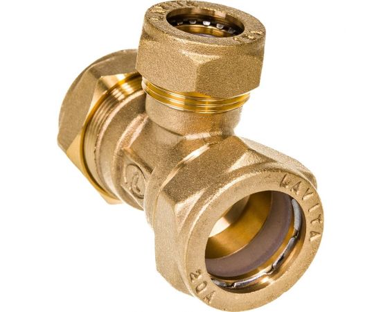 Редукционный тройник Lavita труба-труба-труба 3ТR 20х15х20 – изображение 4