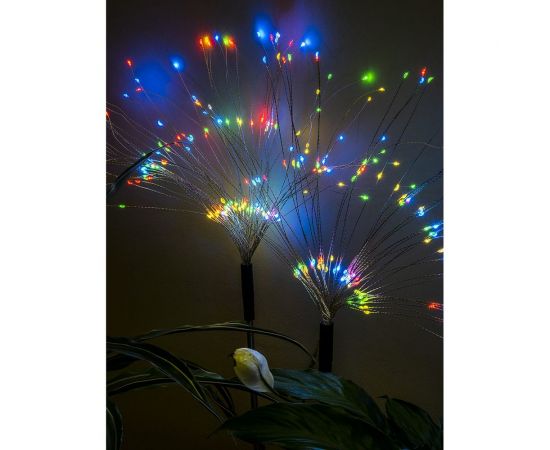 Садовый светодиодный фонарь ЧУДЕСНЫЙ САД 697 Фейерверк (Набор 2шт в уп) RGB на солнечной батарее 4606400207719 – изображение 4