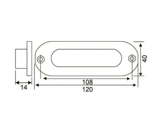 Ручка для раздвижных дверей MORELLI MHS120 SS, цвет - матовая сталь 9011212 – изображение 4