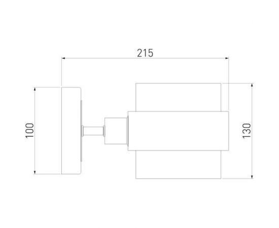 Настенный светильник Eurosvet 70127/1 черный a055593 – изображение 5