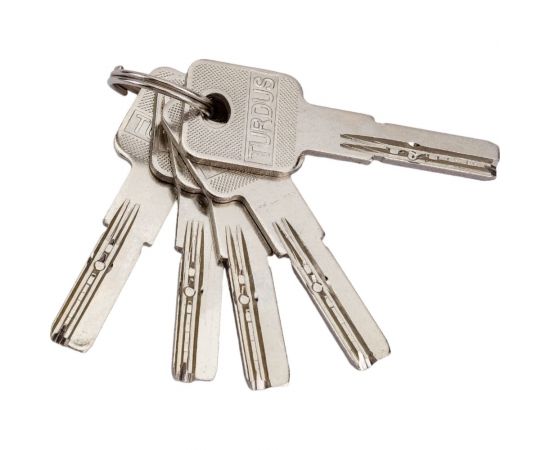 Цилиндр PALIDORE алюмин. А 90 PС (ключ/завертка, хром блестящий) TURDUS 98760960 – изображение 5