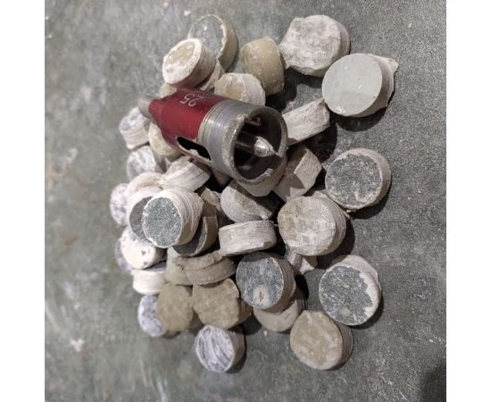 Коронка алмазная по керамограниту и мрамору с направляющим сверлом 95 мм Hardcore 154095 – изображение 5