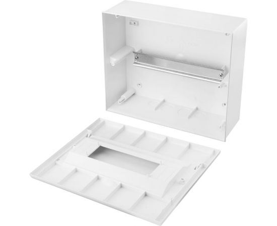 Распределительный навесной щит KRANZ на 12 модулей ЩРН-П-12 IP41 пластик белый KR-11-0313 – изображение 6