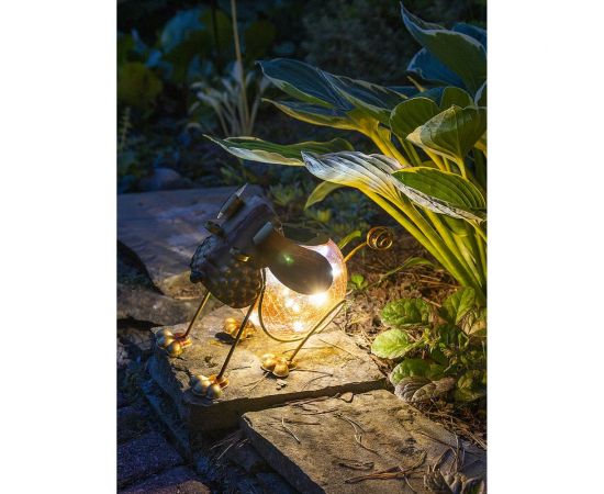 Садовый фонарь ЧУДЕСНЫЙ САД 321 лунный пес со светодиодной подсветкой, на солнечной батарее, металл/пластик 4606400207894 – изображение 6