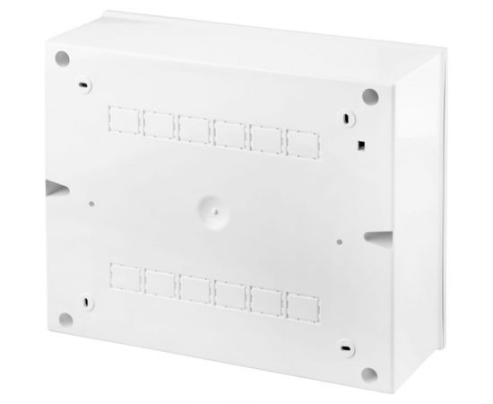 Распределительный навесной щит KRANZ на 12 модулей ЩРН-П-12 IP41 пластик белый KR-11-0313 – изображение 7