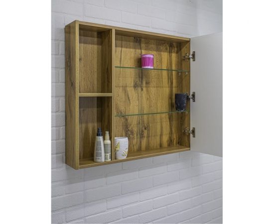 Шкаф-зеркало Домино Craft 100 левый/правый DCr2206HZ – изображение 8