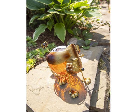 Садовый фонарь ЧУДЕСНЫЙ САД 321 лунный пес со светодиодной подсветкой, на солнечной батарее, металл/пластик 4606400207894 – изображение 10