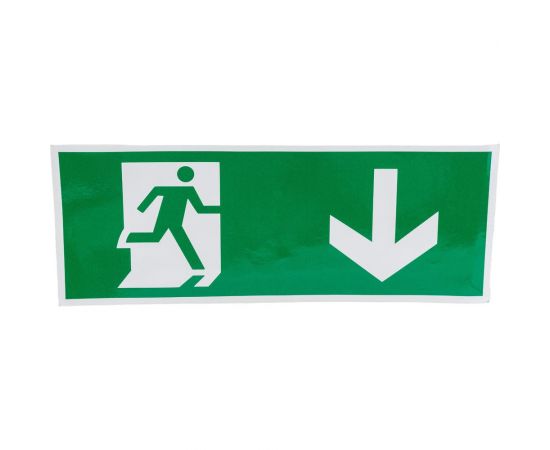 Самоклеящаяся этикетка ЭРА INFO-SSA-103 350х130мм, Фигура/стрелка вниз, SSA101, 5/1000 Б0048472 