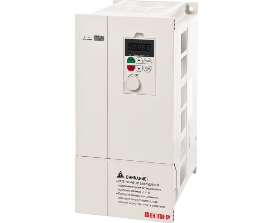 Преобразователь частоты ВЕСПЕР E4-8400-010H 7,5кВт 380В, со съемным пультом VSP5964 
