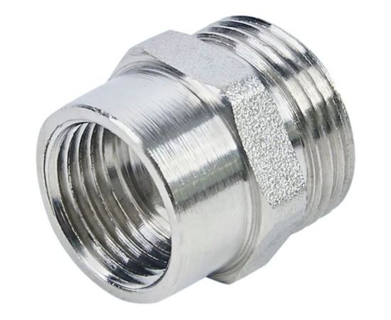 Переходной ниппель TITAN LOCK сталь, 3/8"", НР BSP/ВР NPT, TL3/8RMBS-FNP 