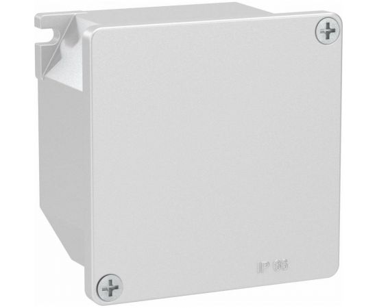 Ответвительная коробка DKC 90х90х53мм IP66 RAL9006 окрашенная, алюминий 65300 