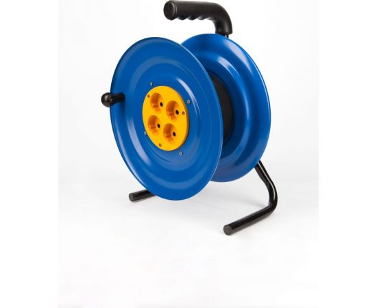 Металлическая катушка для удлинителя МПП Удлинитель 4 розетки IP-20 без заземления 999000000002201 