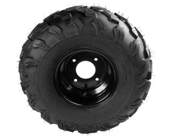 Колесо для мототехники в сборе шина + камера + диск Елочка 19-7x8 480 мм, 4 отверстия А5 1001097 