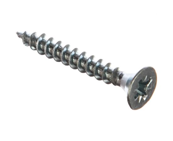 Потайной универсальный шуруп Метизный двор 5,0x35, оцинкованный, 500 шт. 4690441022622 