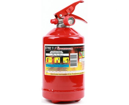 Порошковый огнетушитель STVOL ОП1 SOOP1 