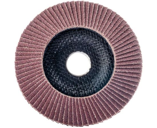 Конический лепестковый круг AC721X ECO 125x22 мм, оксид алюминия, Р40 Interflex 1005403041 