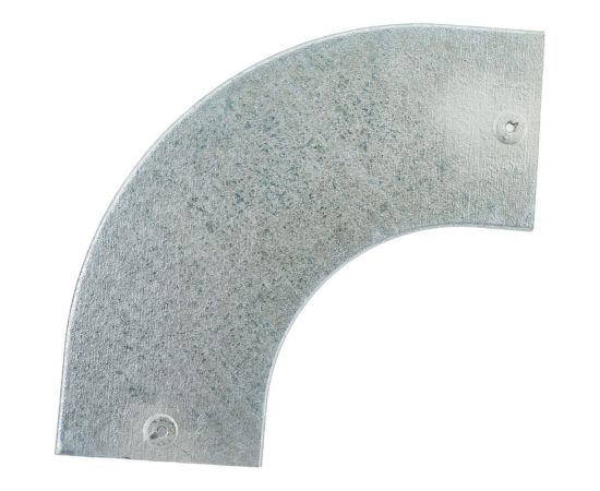 Крышка для горизонтального угла 90 градусов DKC CPO90 основание 100 горячая оцинковка 38002HDZ 