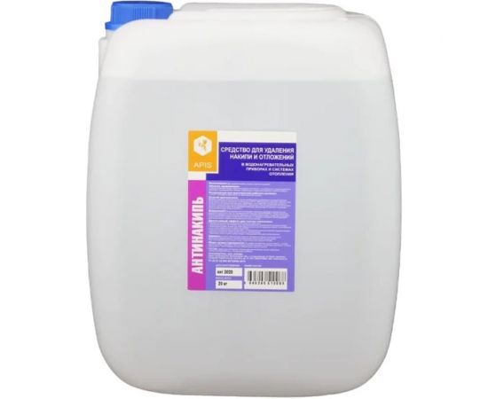 Очищающее средство для систем отопления APIS АНТИНАКИПЬ канистра 20 кг 4665296512420 