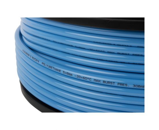 Трубка синяя PU 5x8 мм, длина 100 м Harrison HUS0508-BS – изображение 2