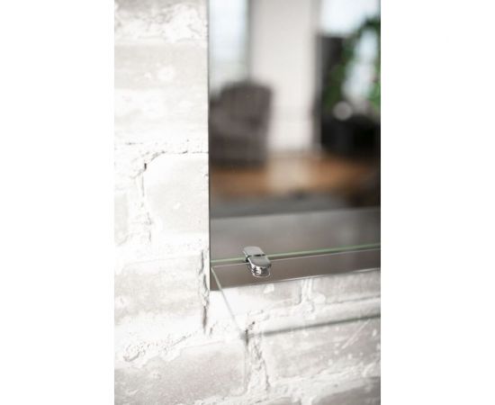 Зеркало БРИДЖ 40x55 см с полкой (12x40 см) с креплением и фурнитурой 2037359317679 – изображение 2