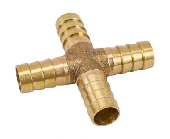 Крест под шланг елочка 12 мм Pegas pneumatic 3604 – изображение 2