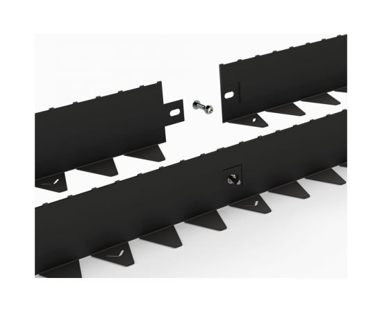 Бордюр ООО Металекс Metalex 100х70x2000 мм, серый, 6 шт. BRS107020 – изображение 2