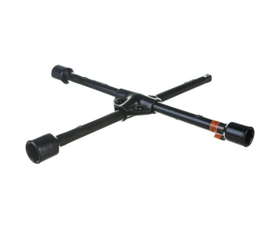 Баллонный-крест ключ 17х19х21х1/2 черный лак усиленный АвтоDело 30811 12961 – изображение 2