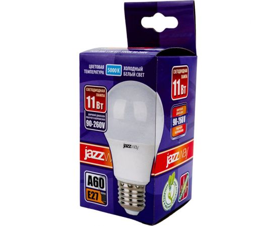 Лампа Jazzway специальная PLED-A60 11W E27 5000K 980Lm 90-260V 5005549 – изображение 2