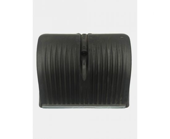 Снеговая пластиковая лопата ЛЕТО 515x410 мм, оцинкованная планка, черная №3 без черенка 6048 – изображение 2