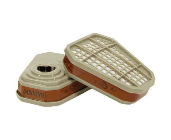 Фильтр для защиты от органических паров и газов с температурой кипения t > 65 С, A1, BAIANDA 2 шт 5111 – изображение 2