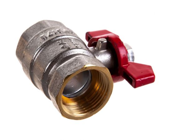 Шаровой кран Terma RED 3/4 в/в бабочка 26123 – изображение 2