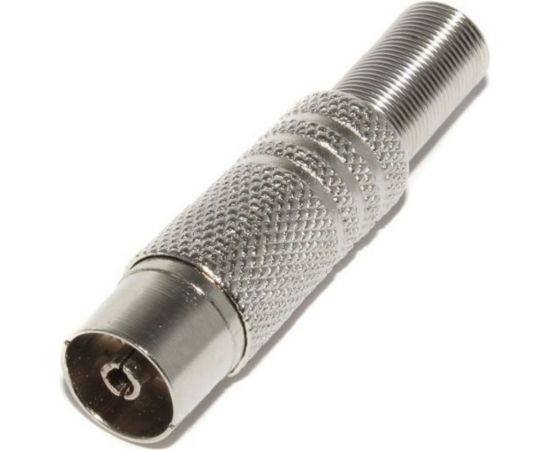 Антенный штекер Pro Legend металлический, розетка, прямой, PL2002 – изображение 2