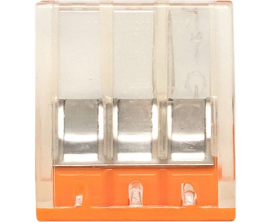 Строительно-монтажная клемма EKF СМК PROxima, 2273-243, 3 отверстия, 0.5-2.5мм2 plc-smk-2273-243 – изображение 3