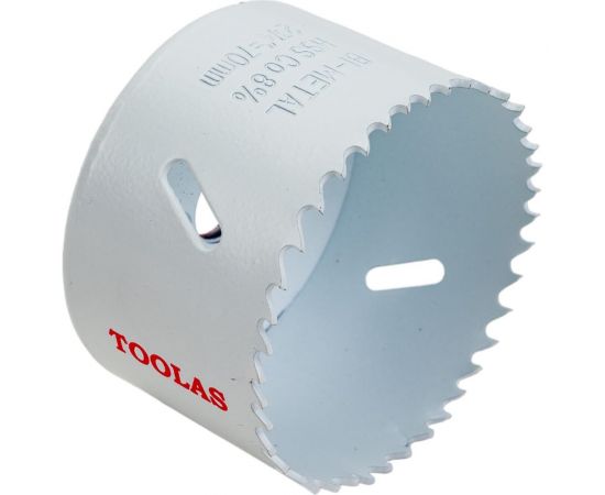 Коронка Bi-Metall 70 мм, М42 Со8% TOOLAS 00007039 – изображение 3