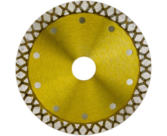 Диск отрезной алмазный по армированному бетону СУПЕР ТУРБО 125х2.2х22.2 мм РОСОМАХА 107125 – изображение 3