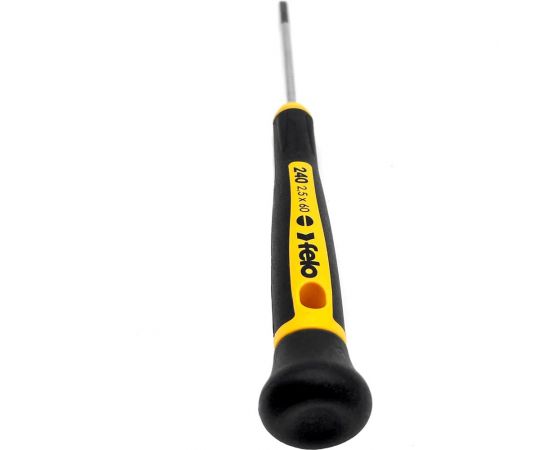 Отвертка шлицевая плоская для точных работ 2,5х0,4х60 Felo 24025250 – изображение 3