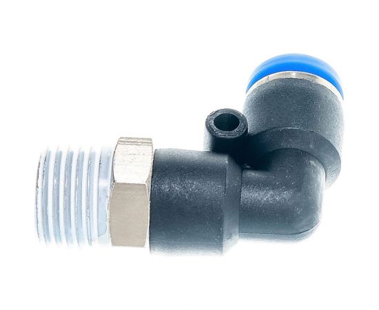 Фитинг угловой для пластиковых трубок (6 мм; 1/4М) ROCKFORCE RF-SPL06-02 – изображение 3