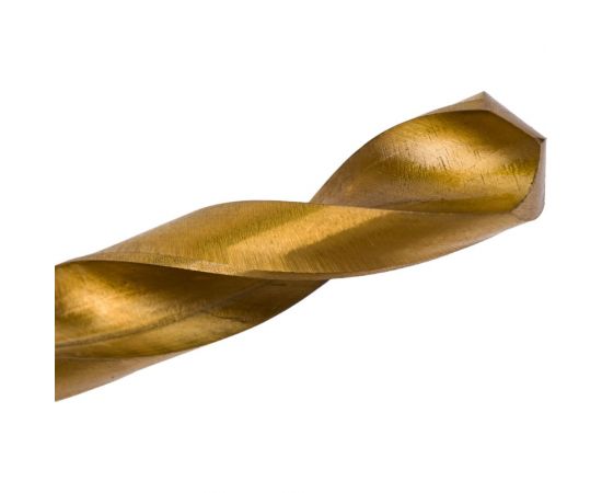 Сверло по металлу (5 шт; 11 мм; Р6М5; покрытие титан+кобальт) vertextools 666-11 – изображение 4