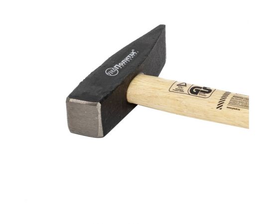 Молоток Политех с квадратным бойком, деревянная ручка, 600г 2535060 – изображение 4