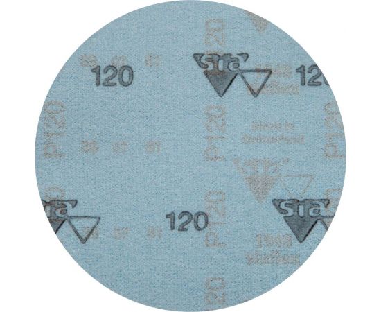 Круг шлифовальный на липучке siaflex 1948 (50 шт; 125 мм; без отверстий; P120) sia Abrasives sf50-125-0-120 – изображение 4